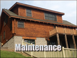  Whitakers, North Carolina Log Home Maintenance